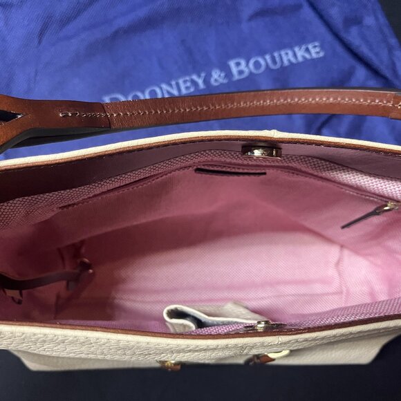 Dooney & Bourke Pebbled Leather Shoulder Bag - Picture 5 of 7